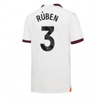 Camisa de time de futebol Manchester City Ruben Dias #3 Replicas 2º Equipamento 2023-24 Manga Curta